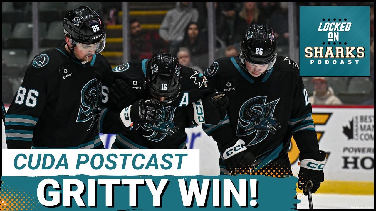 San Jose Barracuda DELIVER Gritty Win, Lose Key Centers Filip Bystedt & Colin White in 7-Goal Show