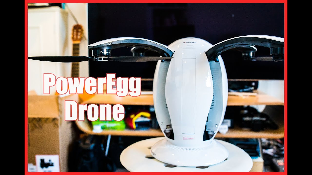 PowerEgg Egg Shaped Drone Unboxing