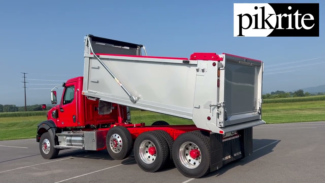 Showing Off This Custom Dump Body | Pik Rite Truck Bodies