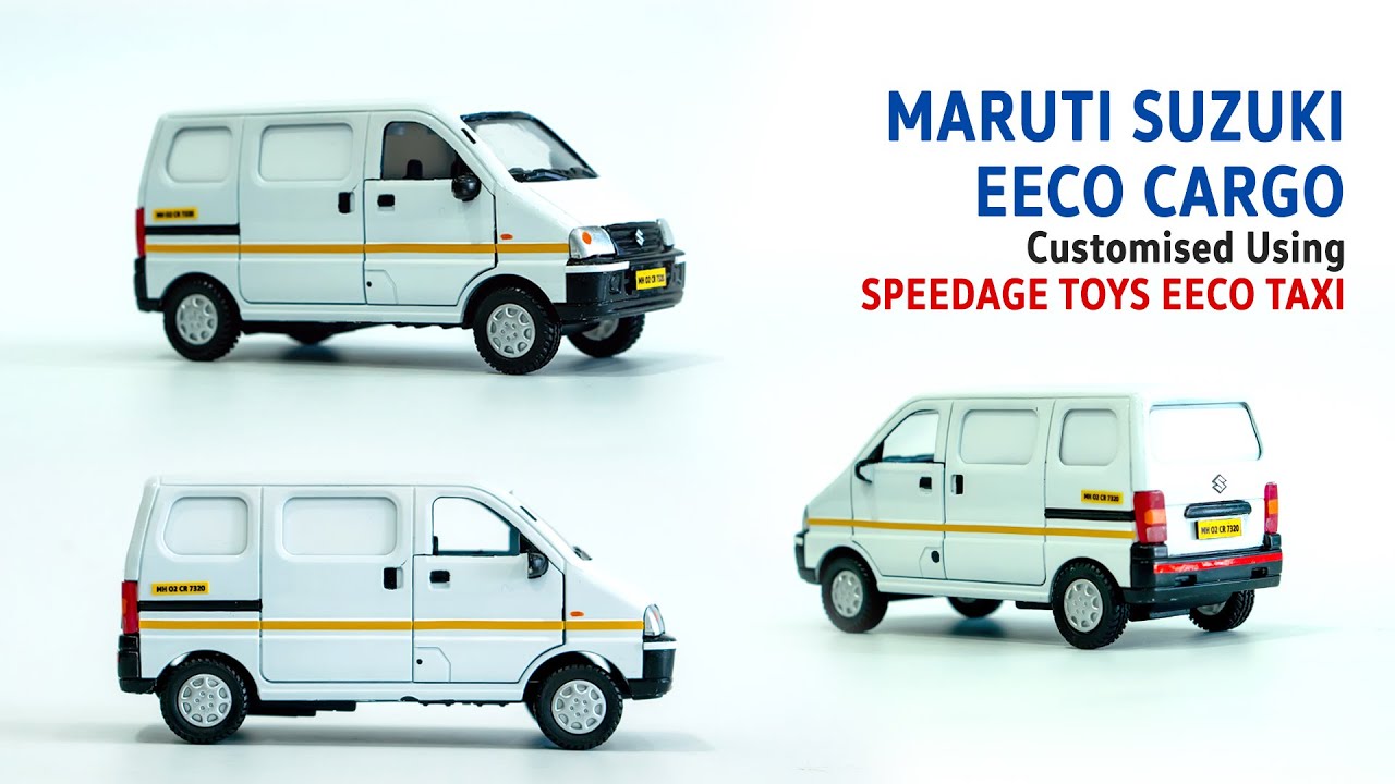 Maruti Suzuki Eeco Miniature Model | Eeco Cargo Customised | Maruti Suzuki Diecast Model