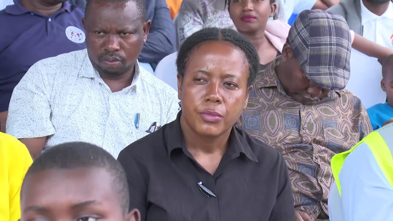 UWEKAJI JIWE LA MSINGI HOSPITALI YA KIBONG'OTO