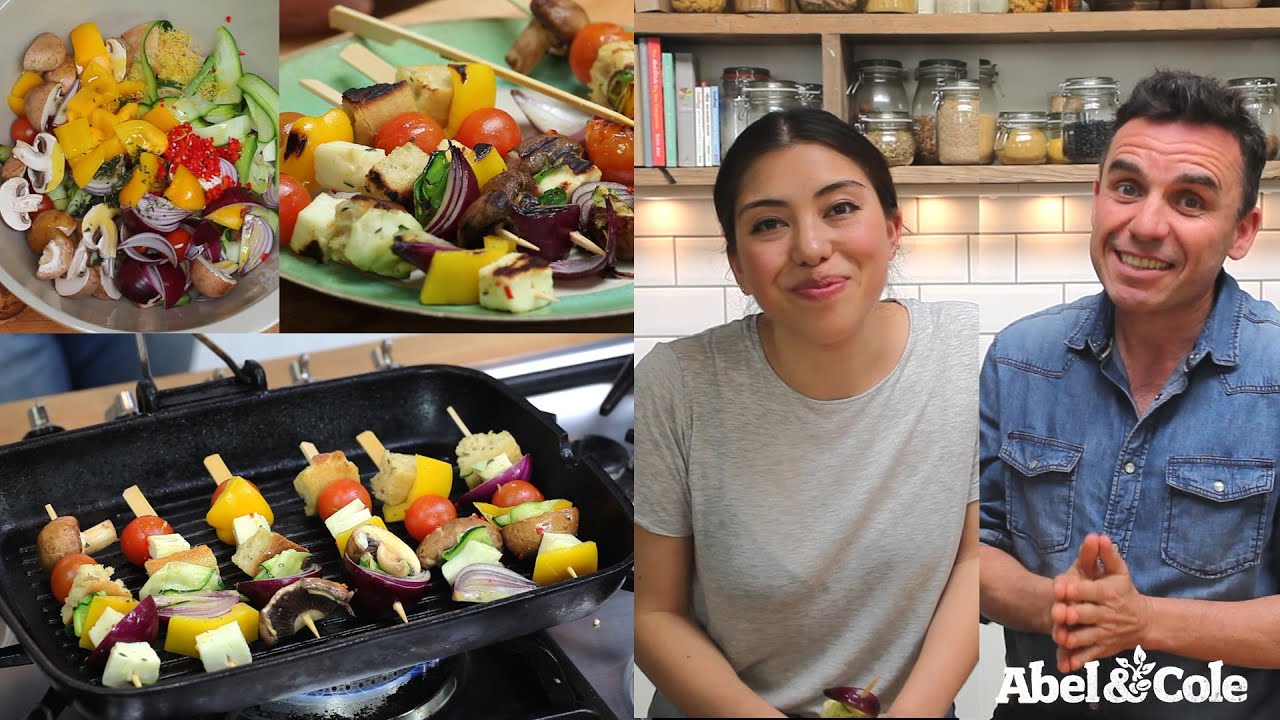 Chargrilled Veg Kebabs | Food Revolution Day #FoodRevolutionDay