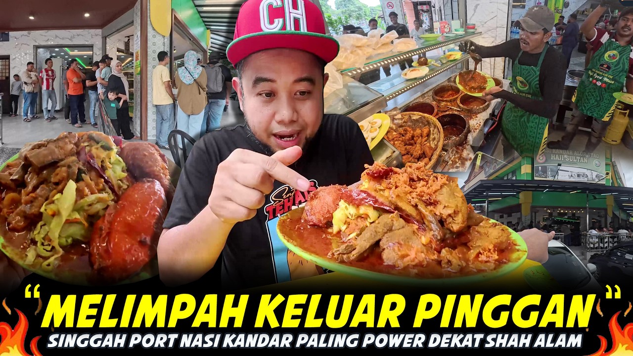 TAK BERAGAK NAK LETAK KUAH PUN..Habis Melimpah Kari Dalam Pinggan Ni..Terjah NASI KANDAR HAJI SULTAN