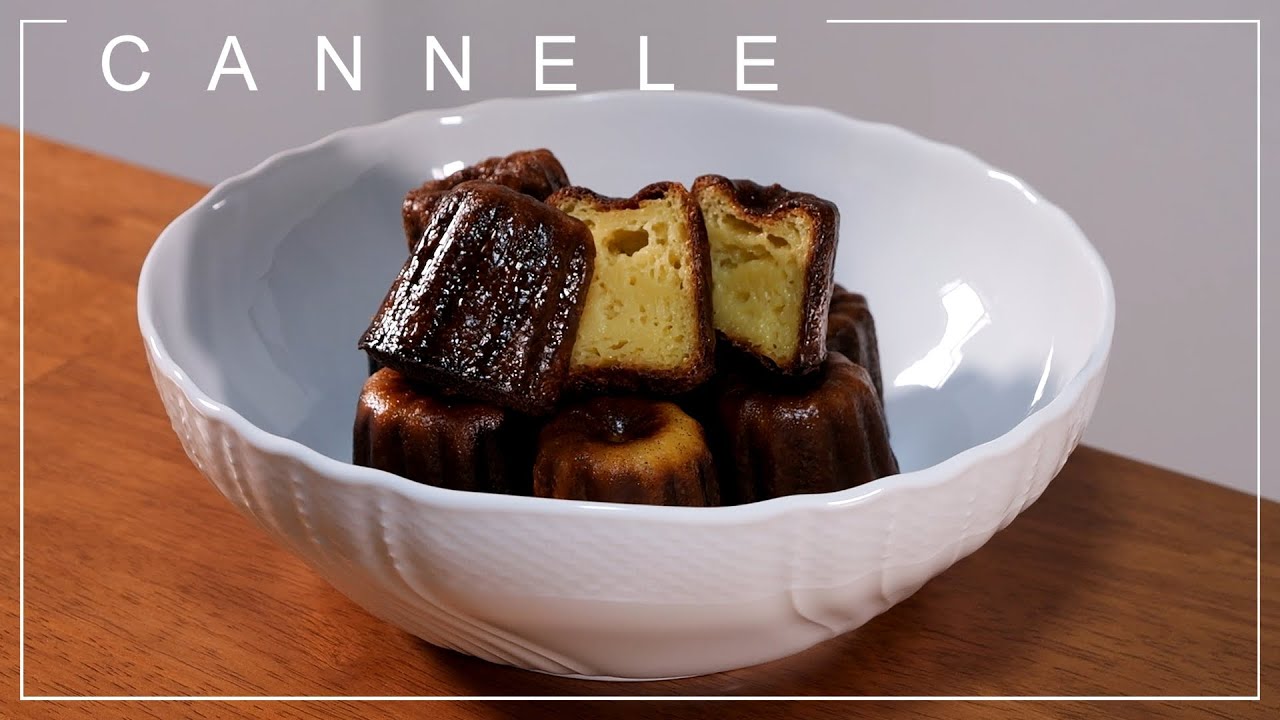 【テフロン・銅型、両方で焼いてみた】カヌレ Cannelé