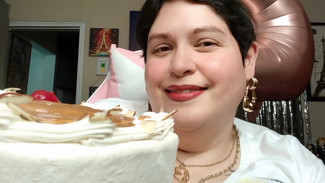 ASMR Celebración 🥳 de mis 2K 🎉 con pastel 🎂🩷 