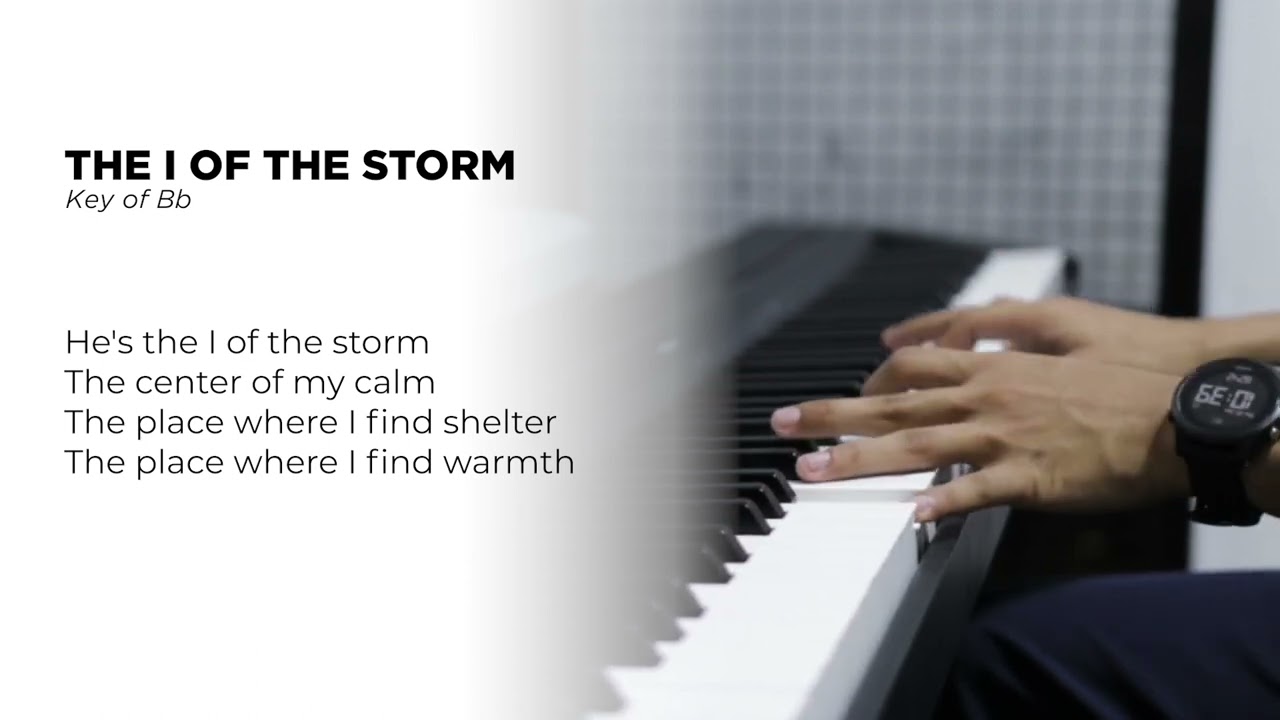 The I of the storm - Piano Accompaniment