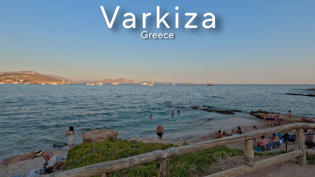 Peaceful Walking in Varkiza Greece Summer Walking Tour