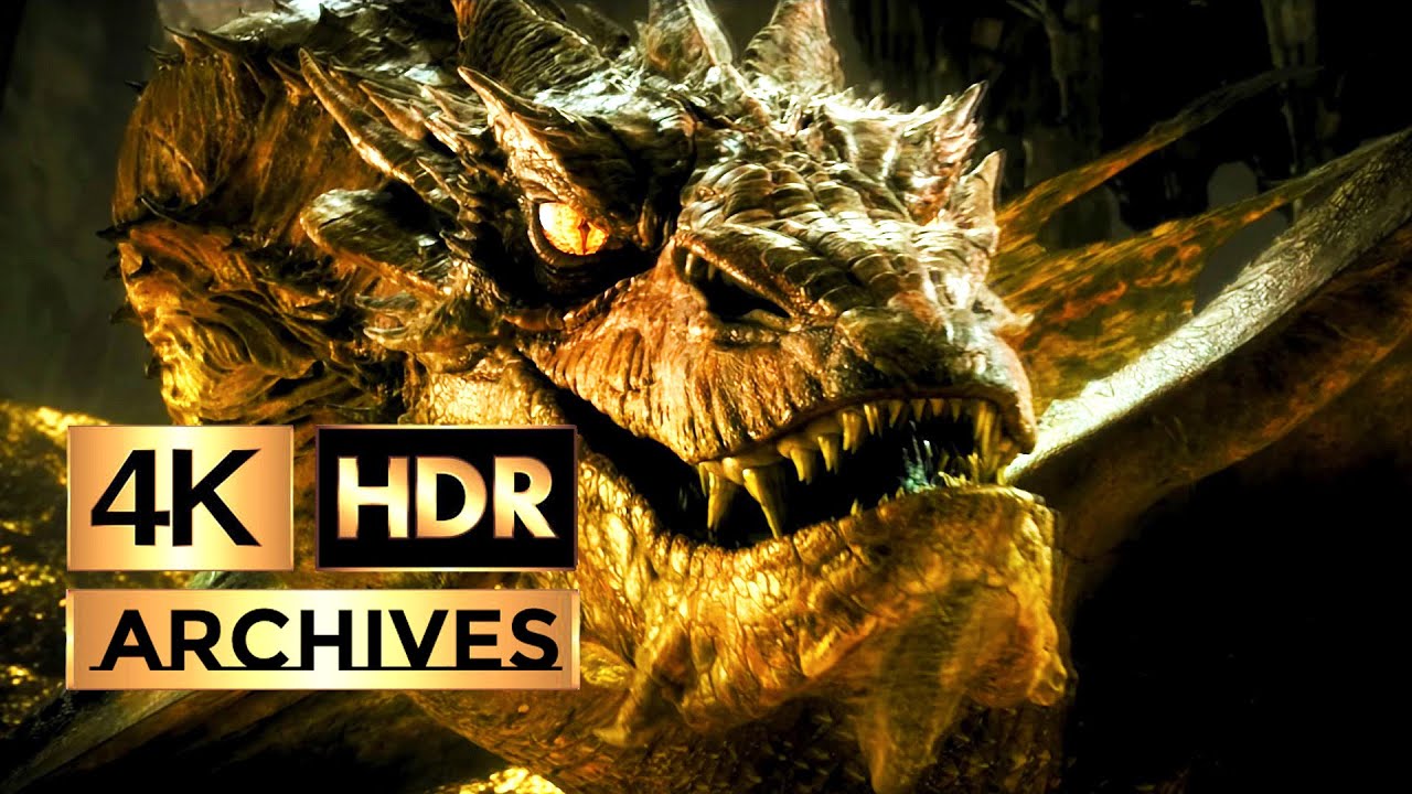The Desolation of Smaug |4K-HDR| The Hobbit and The Dragon ● Part 3 of 3 ● (2013)
