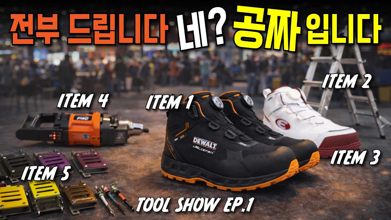 이게 다 한자리에&hellip; 기존에 없던 공구들 모아봤습니다 (툴쇼 EP.1)
