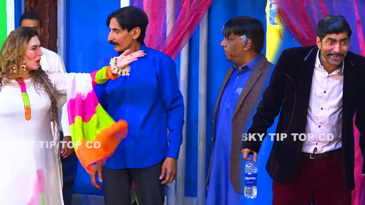 Iftikhar Thakur and Khushboo | Sajan Abbas | Amanat Chan | New Stage Drama 2020 | Comedy Clip 2020