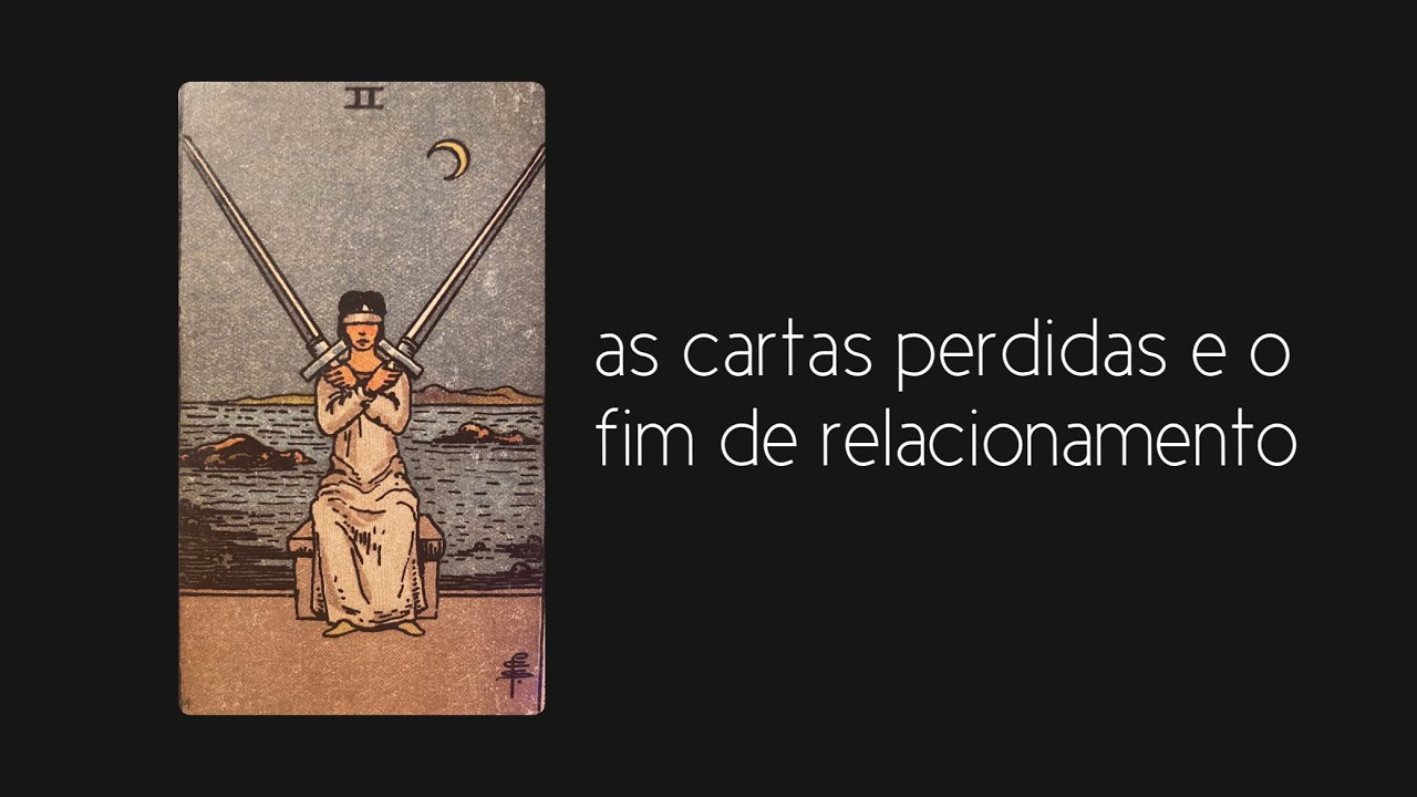 uma hist&oacute;ria com o 2 de espadas - @ju.tarotbar