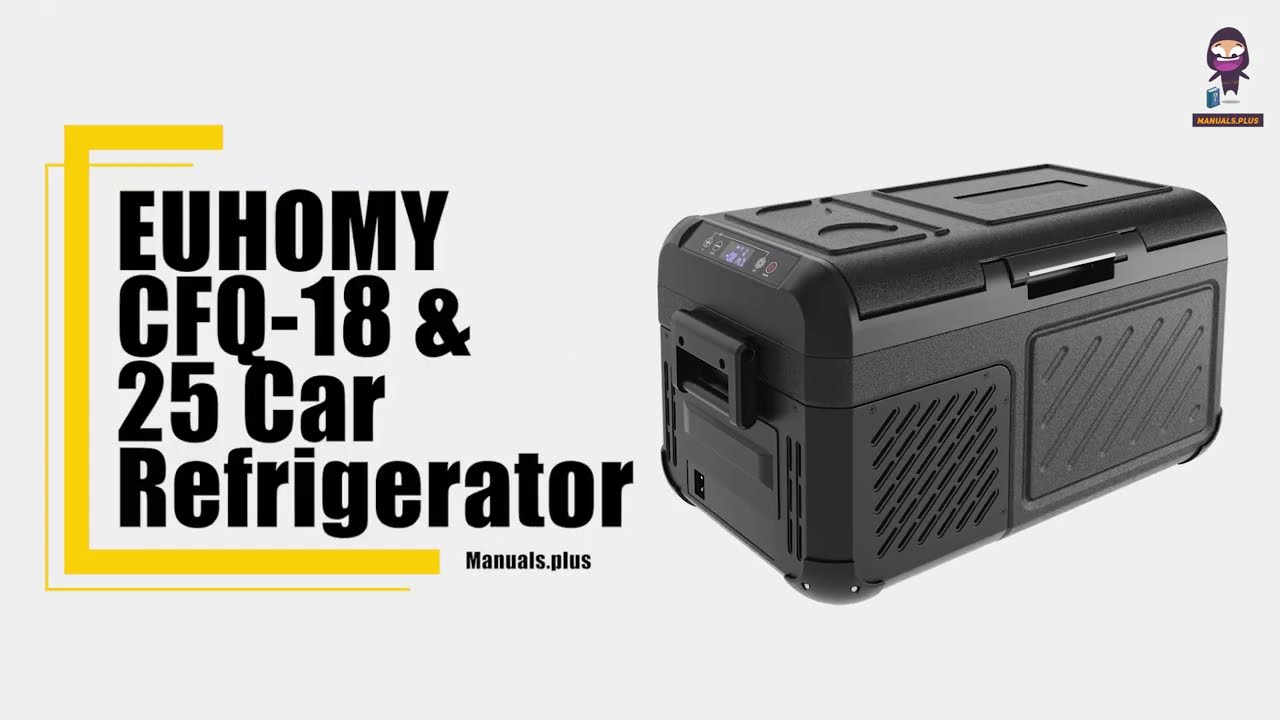Unboxing and Guide: EUHOMY CFQ-18 / CFQ-25 12 Volt Camp Refrigerator