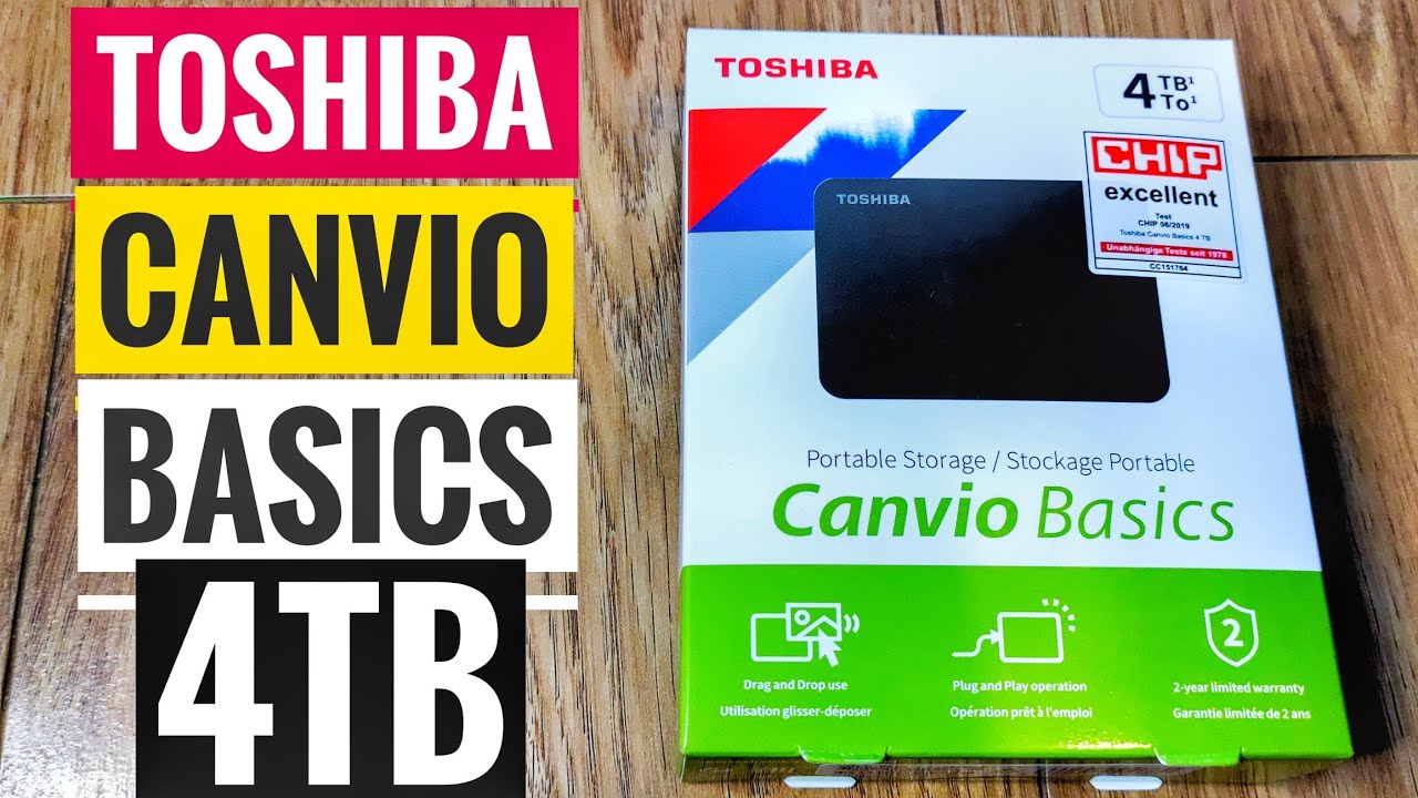 TOSHIBA 💥 Canvio Basics 4TB 👍[2023]