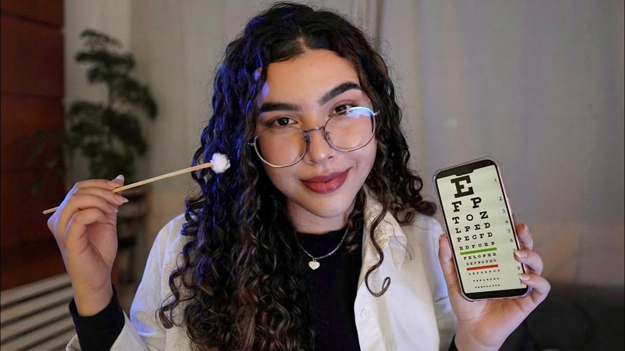 ASMR: EXAME DOS NERVOS CRANIANOS | ROLEPLAY 🧠🩺