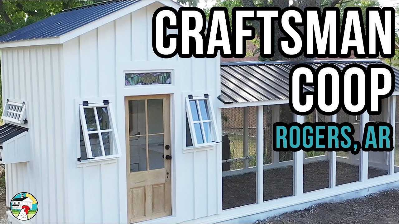 Craftsman Coop Tour | Visiting The Welcome Inn- Rogers AR