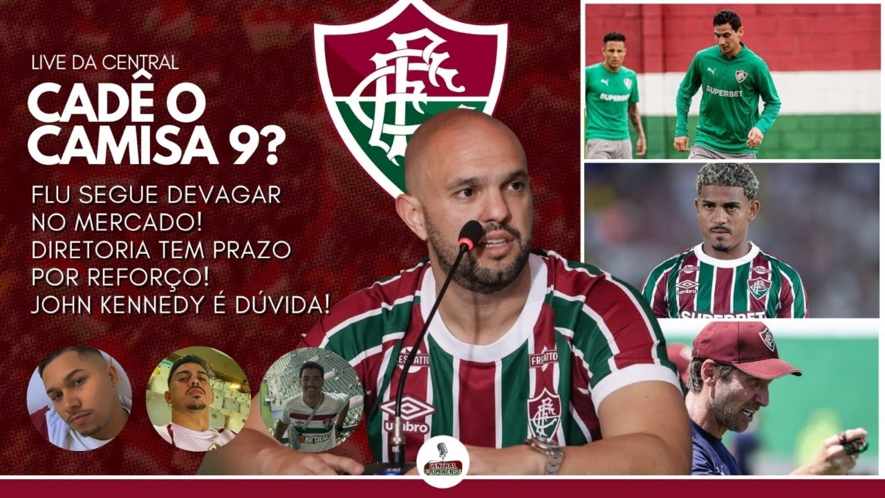 CADÊ OS REFORÇOS DO FLUMINENSE? | DIRETORIA DO FLU TEM PRAZO POR CAMISA 9!
