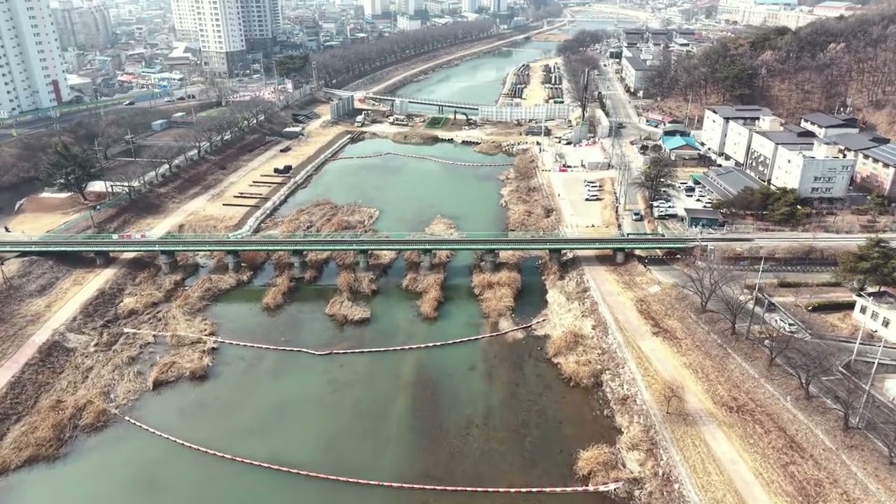 [미니5프로-4K영상] 상주 북천 시민문화공원 드론 영상