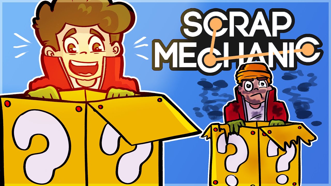 WYBUCHOWE LUCKY BLOCKI! - SCRAP MECHANIC @GilathissNew