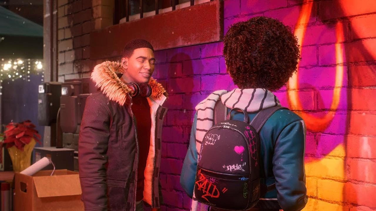 Marvel's Spider-Man: Miles Morales the go to a festival