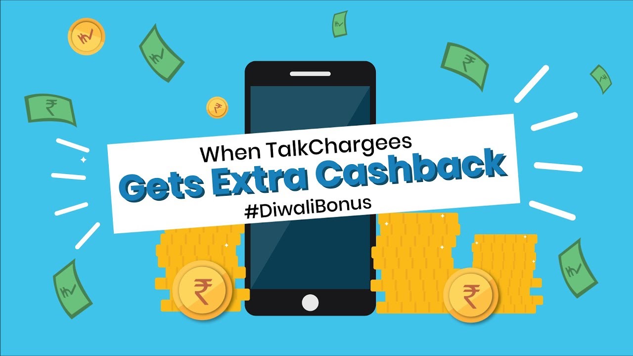 When TalkChargees Gets Extra CashBack | Shop More Save More | TalkCharge
