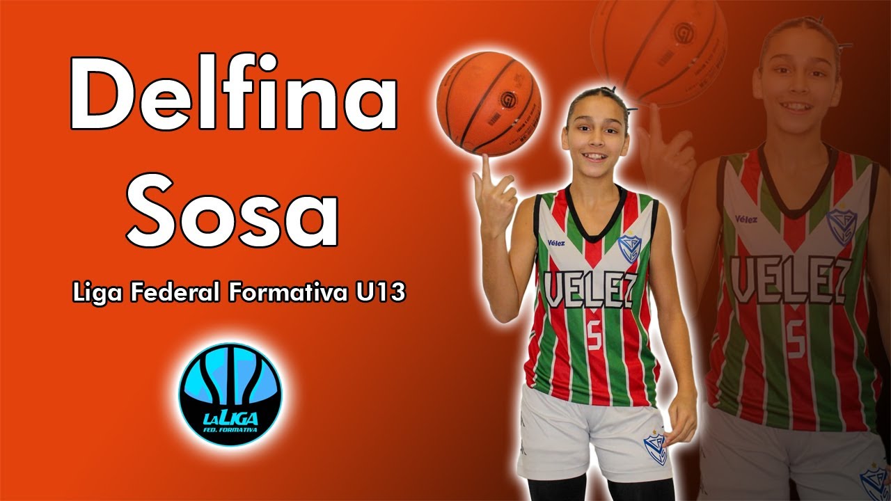 Delfina Sosa Highlights 2025 || Club A. Velez Sarfield - Liga Federal Formativa U13
