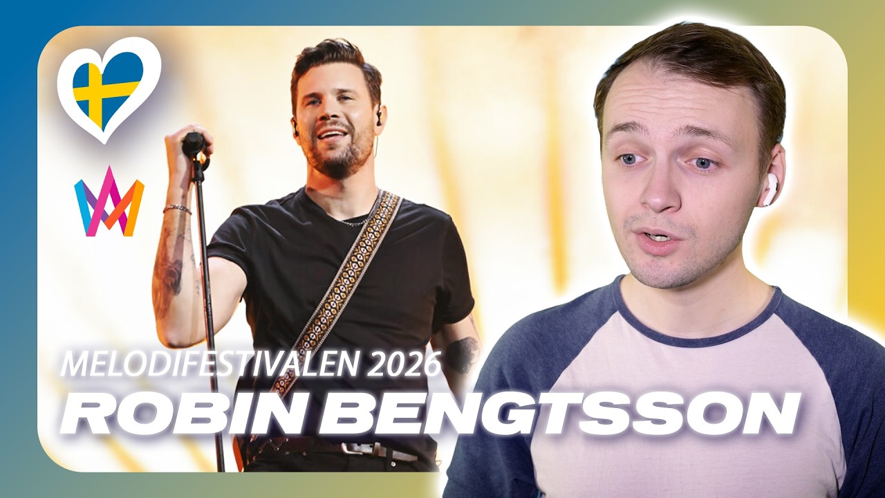 REACTION to ROBIN BENGTSSON with HONEY HONEY 🇸🇪 Live Performance | Melodifestivalen 2026 Heat 2