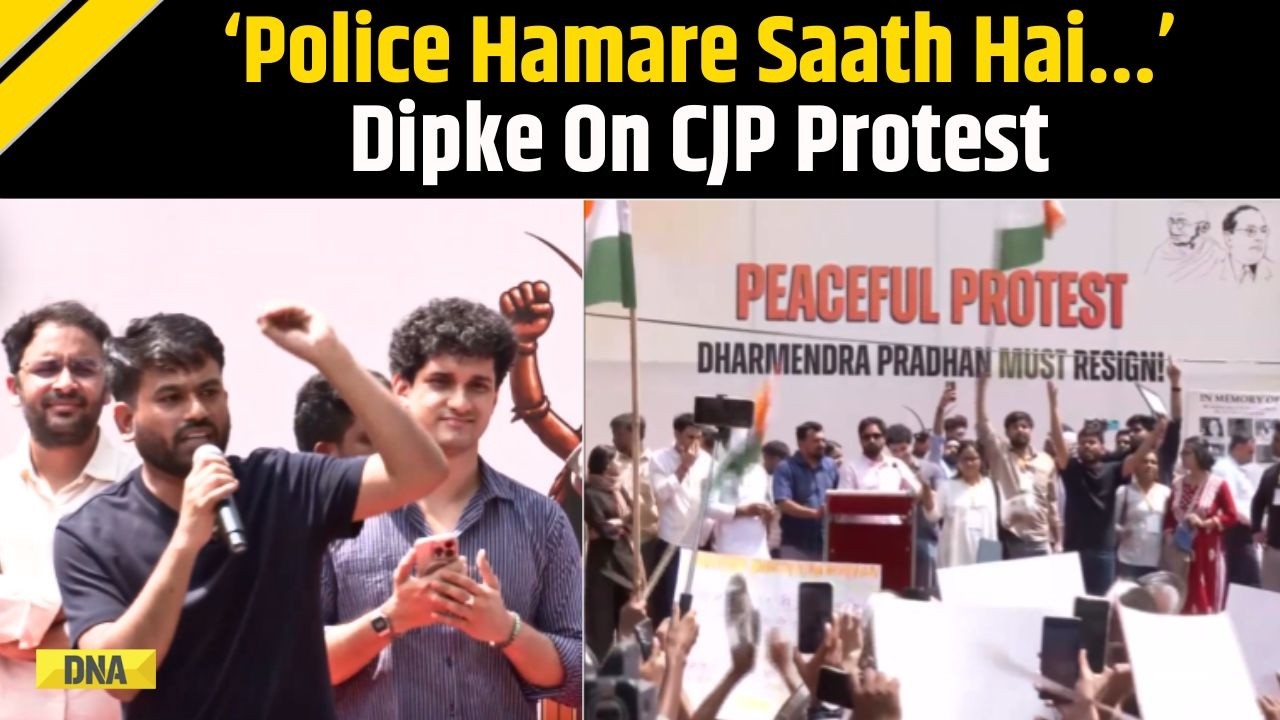 CJP Protest: Cockroach Janta Party Protests At Delhi's Jantar Mantar; Abhijeet Dipke Addresses Crowd