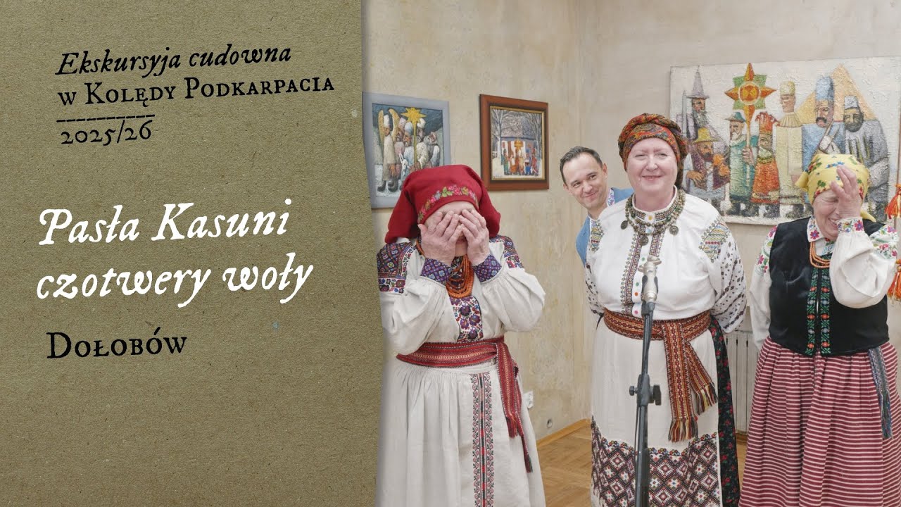 Pasła Maryni czotwery woły (Dołobów)