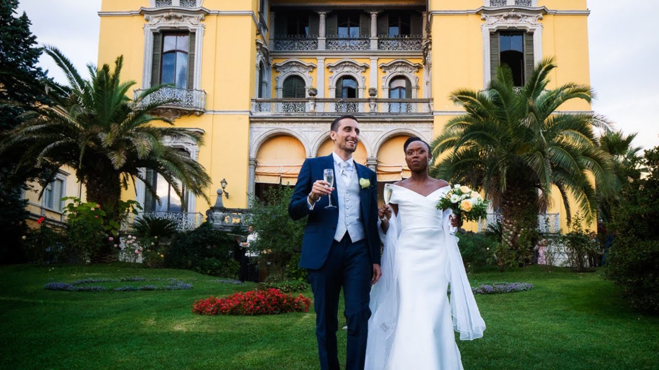 Adeola & Massimiliano's Wedding at Villa Rusconi Clerici