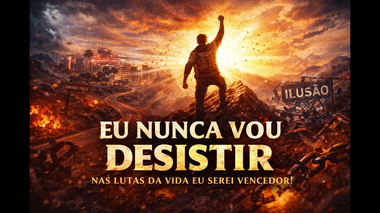 EU NUNCA VOU DESISTIR
