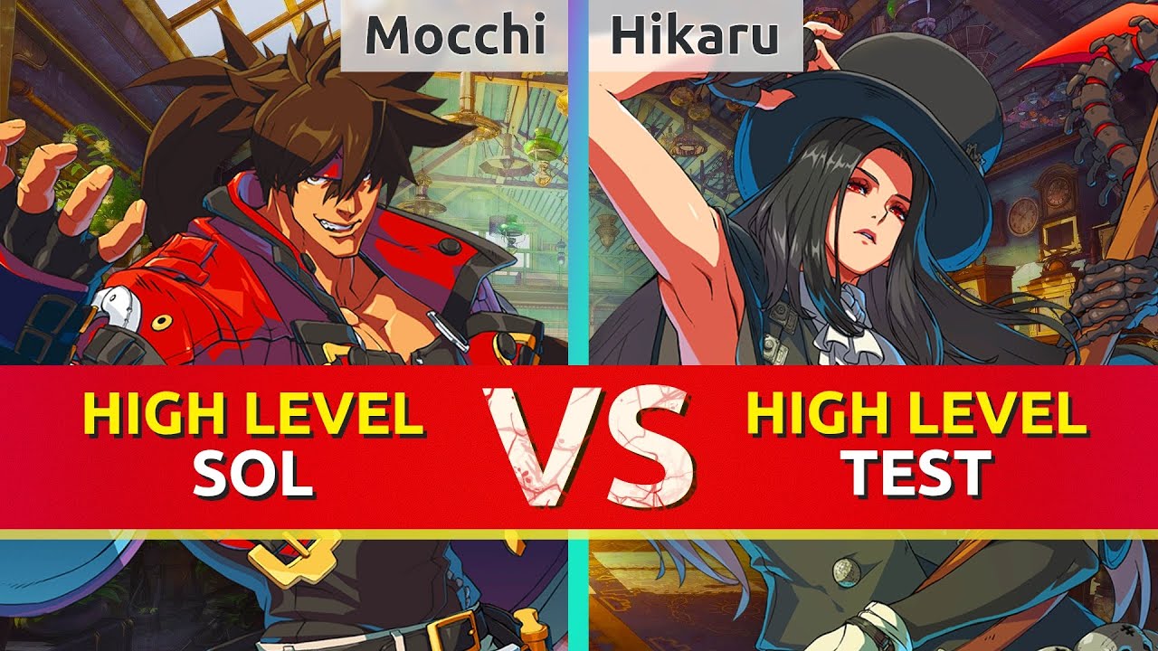 GGST ▰ Mocchi (Sol Badguy) vs Hikaru (Testament). Guilty Gear Strive High Level Gameplay