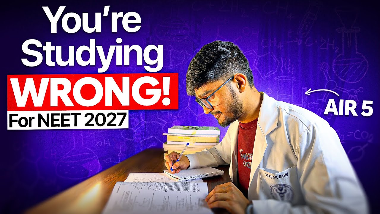 HOW TO COMPLETE NEET SYLLABUS like TOPPER 🔥 Full Roadmap - Books and Teachers 📚 