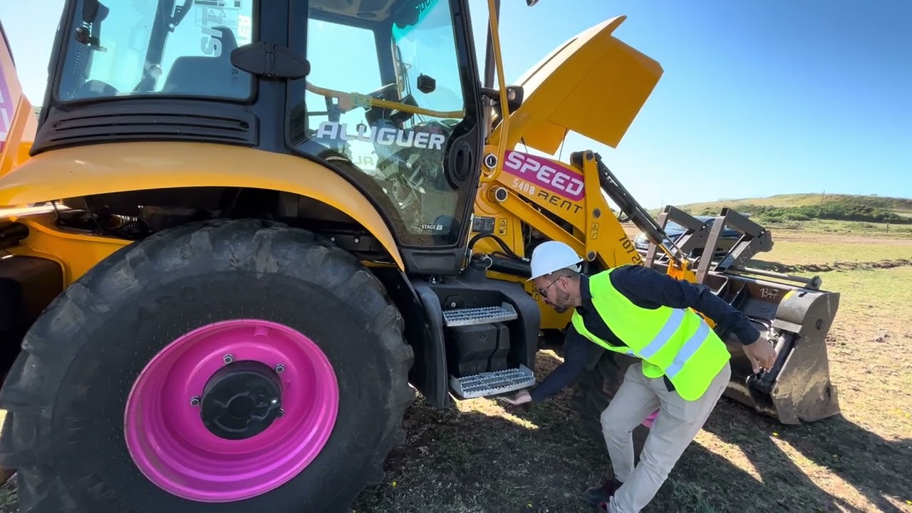 Módulo 04 - Retroescavadora - V06 - Tutorial 01 - JCB 3CX Sitemaster - Portugal