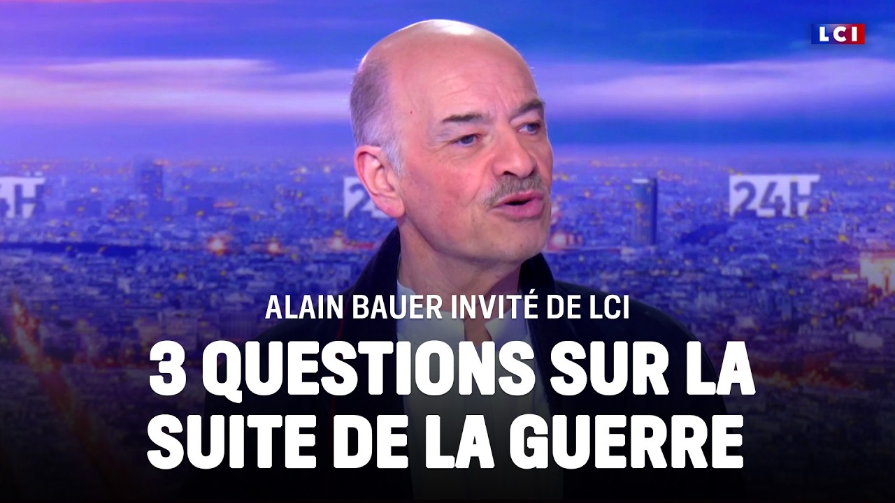 Guerre en Iran : Alain Bauer répond aux questions de LCI