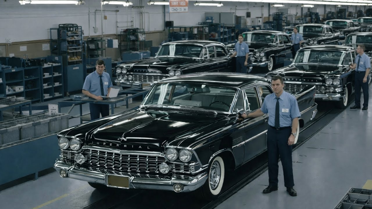Inside the 1959 Chrysler Imperial Factory: How America Built the Biggest Luxury Car Ever