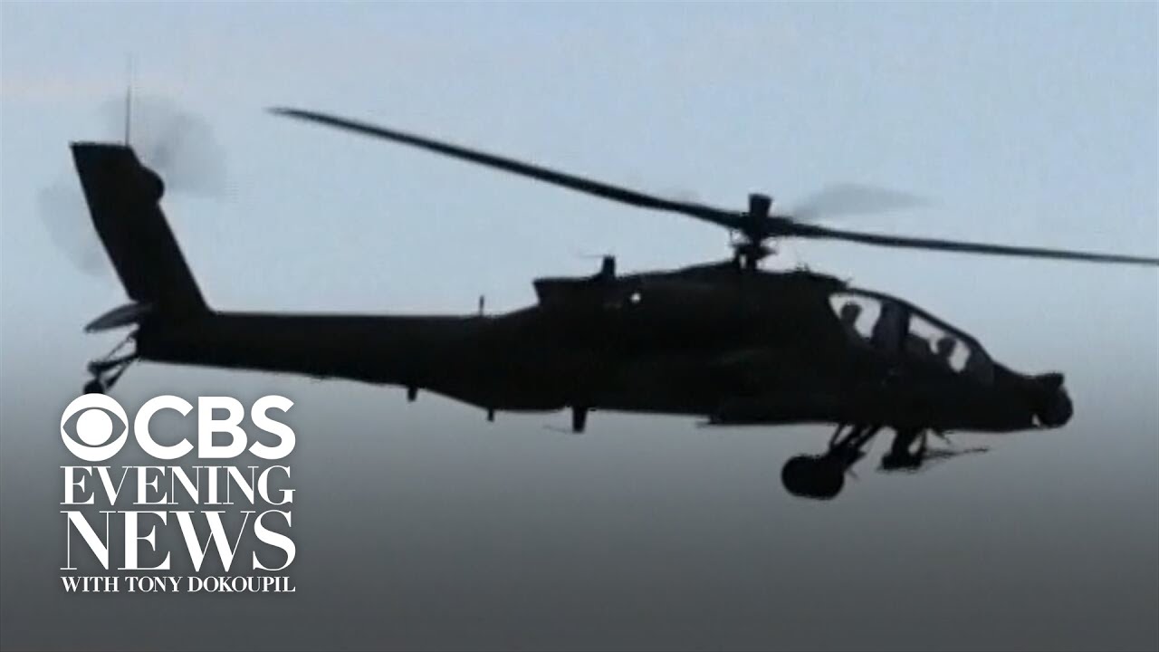 U.S. military says it fired new strikes in Iran after downing of Apache helicopter