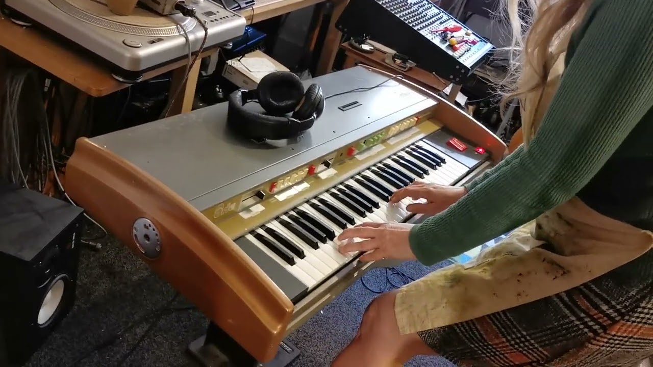 Orla Carousel 1970 vintage organ - in the Montague Armstrong studio