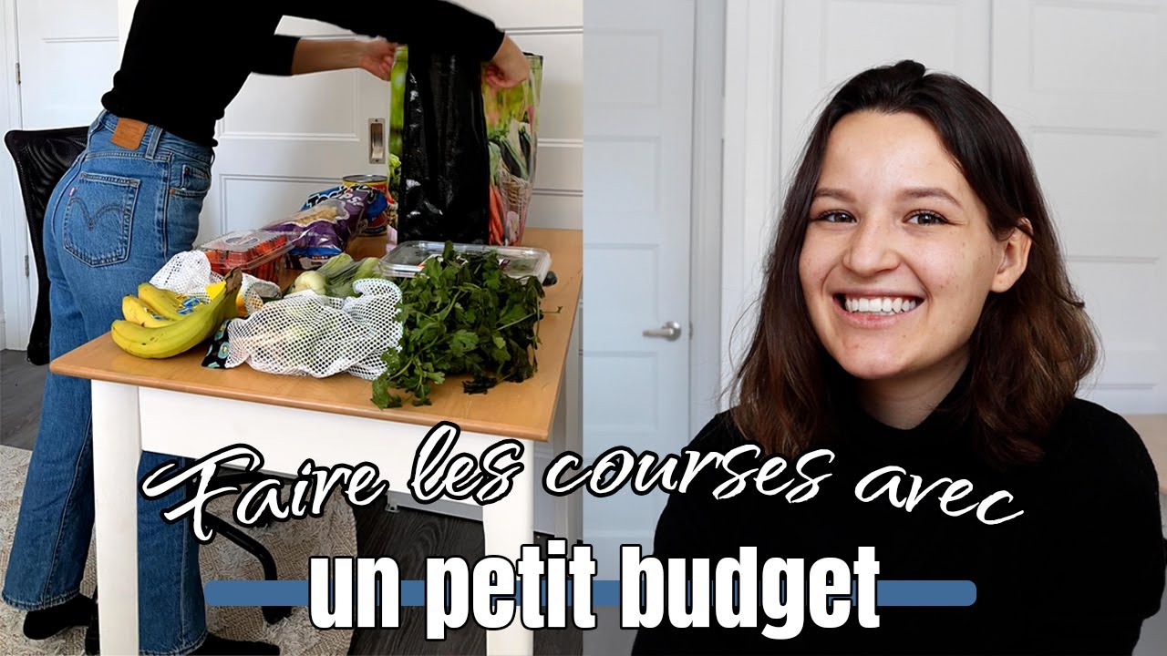 RETOUR DE COURSES (ÉPICERIE) ET REPAS DE LA SEMAINE🍴CUISINER À PETITS PRIX