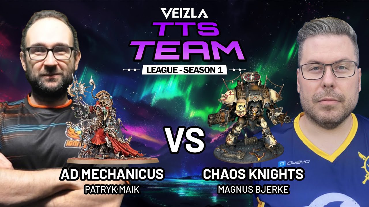 🔥 Ad Mech vs Chaos Knights - Patryk 