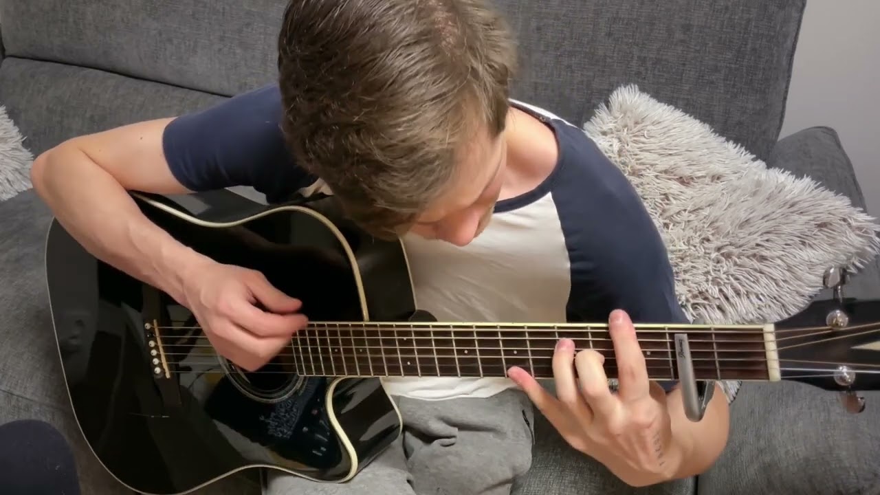 Linkin Park &ndash; What I&rsquo;ve Done | 5-String, Partial Capo | Acoustic Guitar Fingerstyle Cover