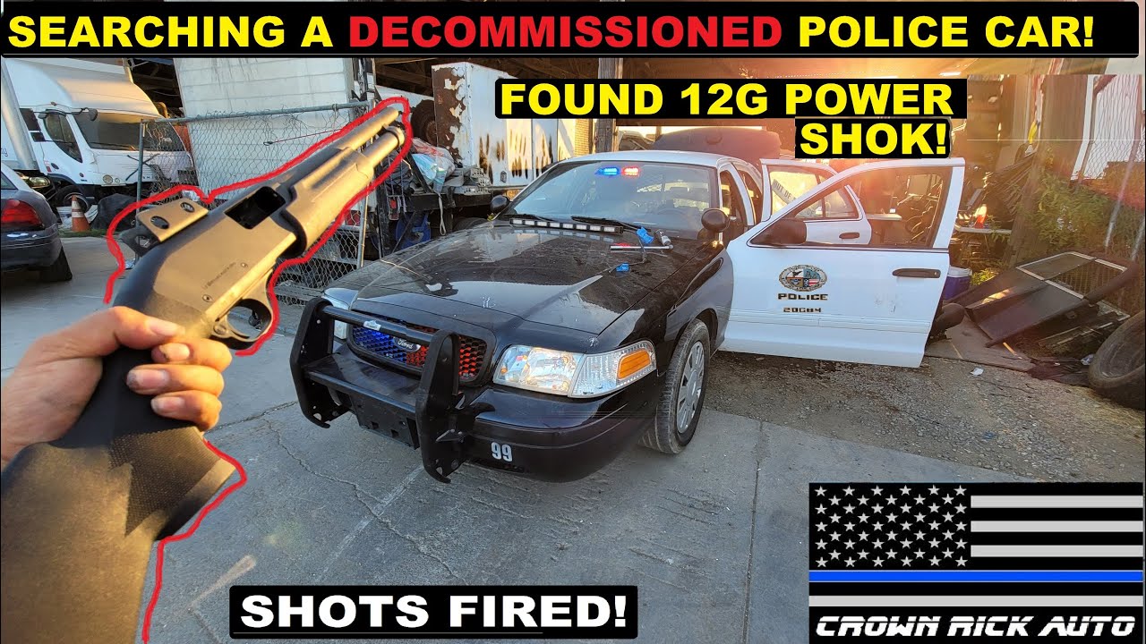Searching An Old Police Car found 12g FEDERAL POWER SHOK!