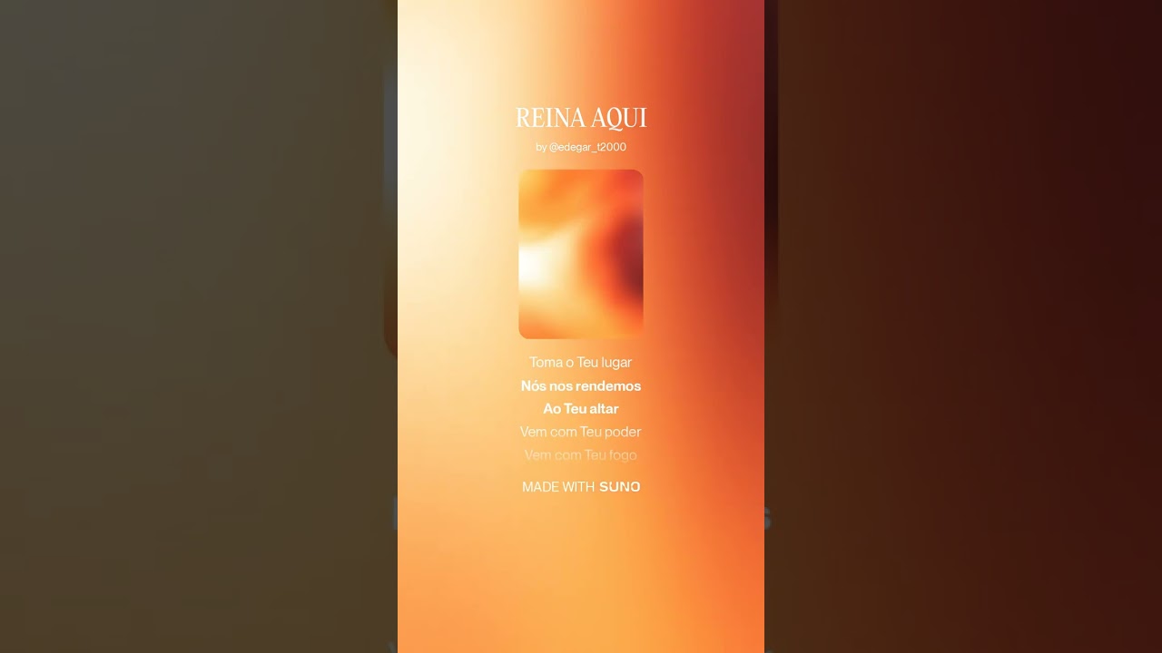 REINA AQUI #louvor #jesus #deus #fe