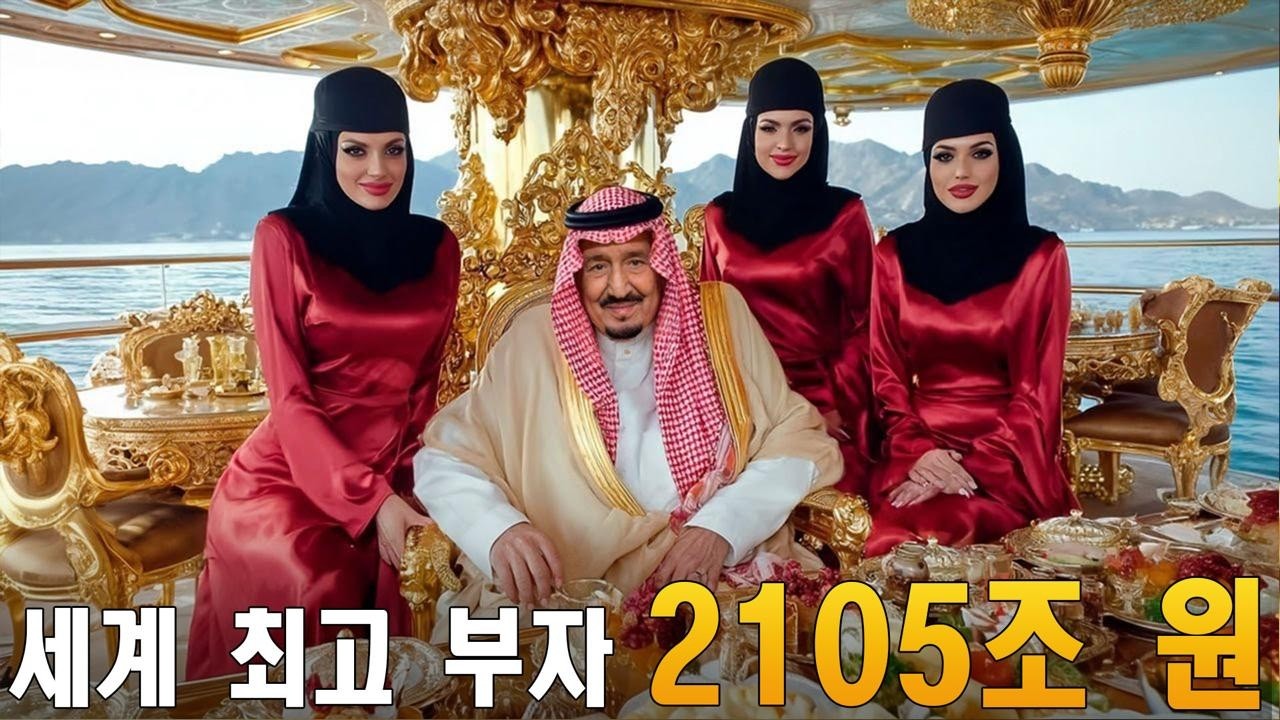 살만 국왕 &mdash; 지구상에서 가장 부유한 