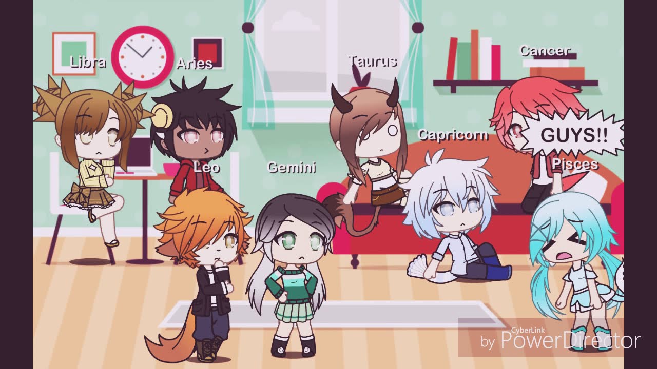 The Zodiacs in a Zombie Apocalypse |Gacha Life