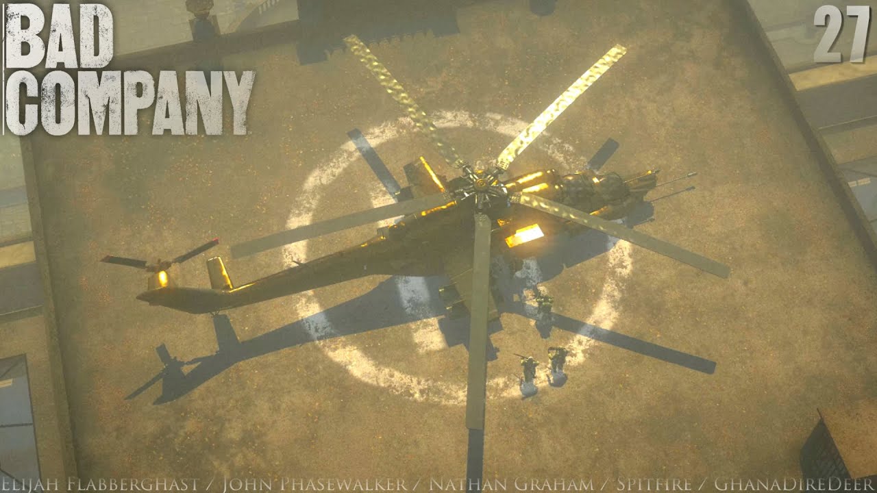 Gold-Plated Mi-24 Hind, Anyone? - Battlefield: Bad Company