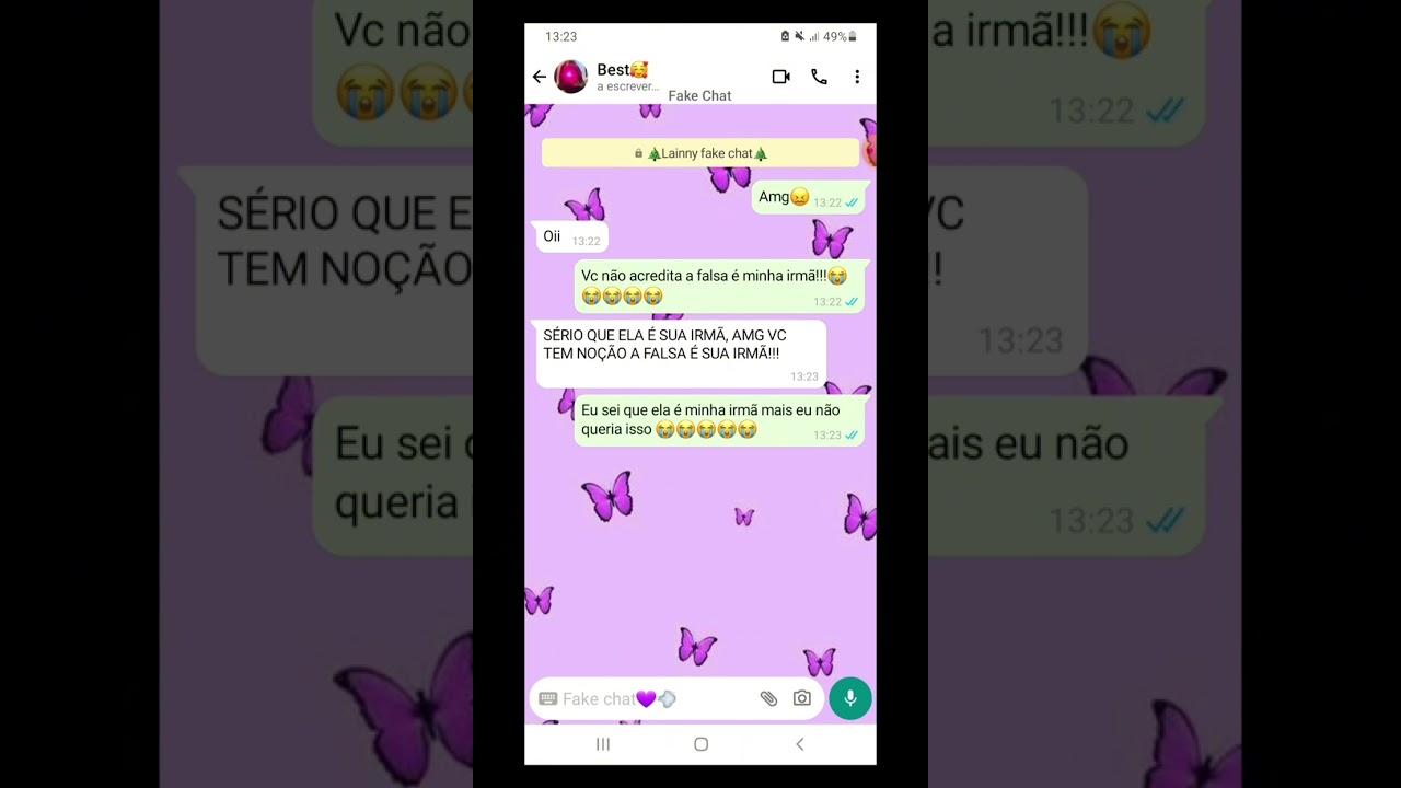 fake chat ( a falsa é minha irmã!)
