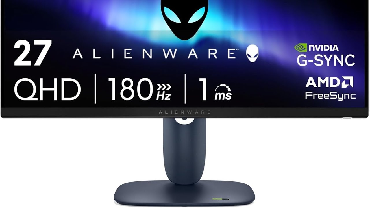 Alienware AW2725DM 27&rdquo; QHD Gaming Monitor | 180Hz | 1ms | IPS | NVIDIA G-