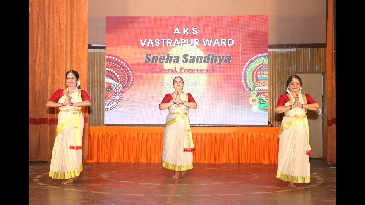 AKS VASTRAPUR WARD- Sneha Sandhya 2025 - Semi Classical dance