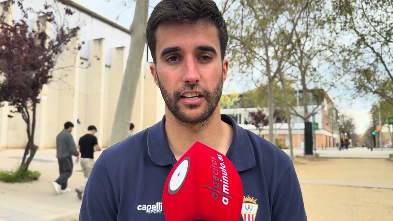 EN DIRECTO: Iv&aacute;n Moreno, tras la victoria del #algeciras en Barcelona 