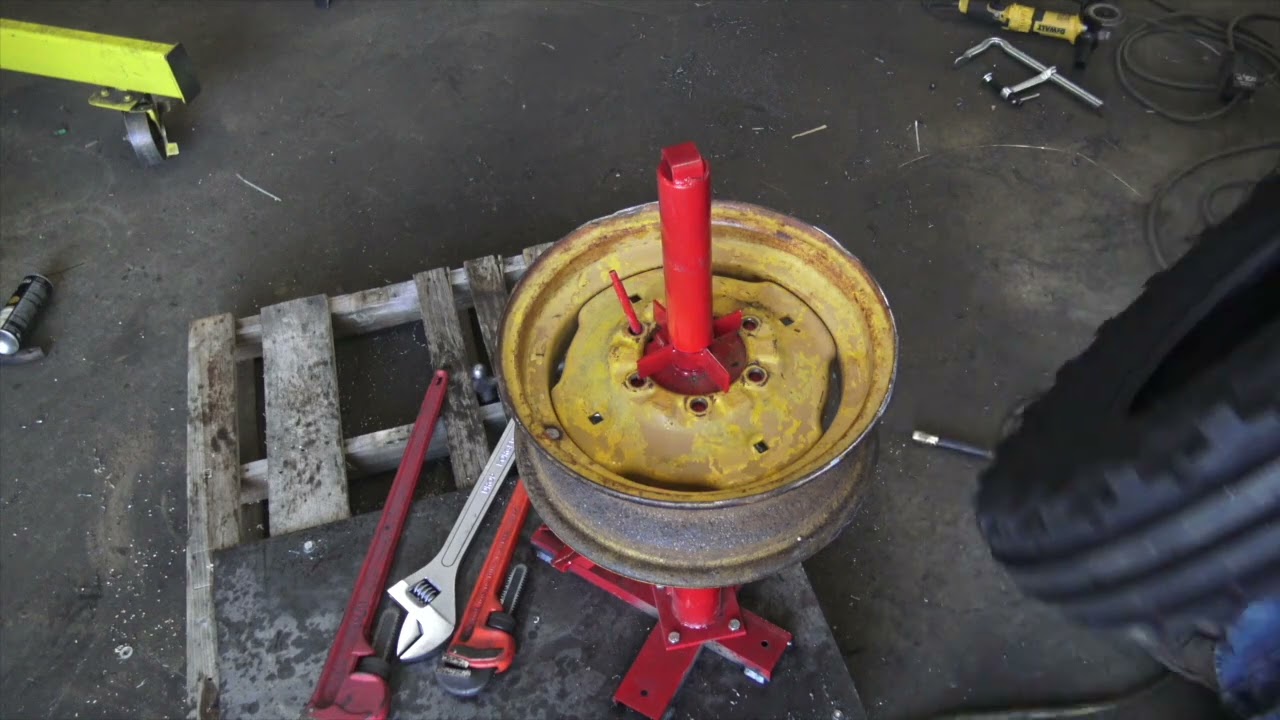I BOUGHT A CHEAP TIRE CHANGE MACHINE AND LEARNED THIS USING IT FOR THE FIRST TIME